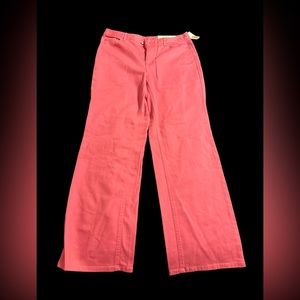 TALBOTS women’s pants size 14 boot cut slightly below the natural waist pink